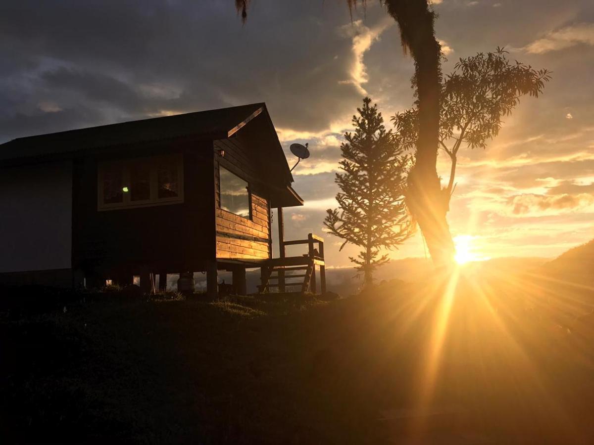 Pousada Colina Dos Ventos - Cabana Monte! Urubici Bagian luar foto