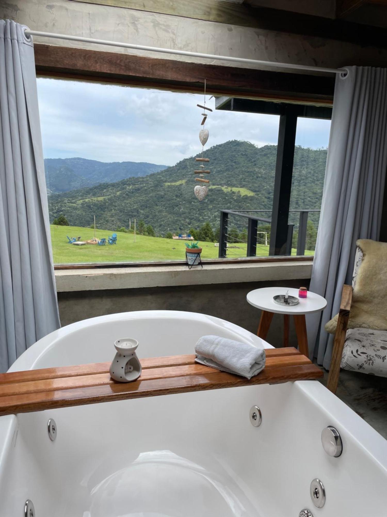Pousada Colina Dos Ventos - Cabana Monte! Urubici Bagian luar foto